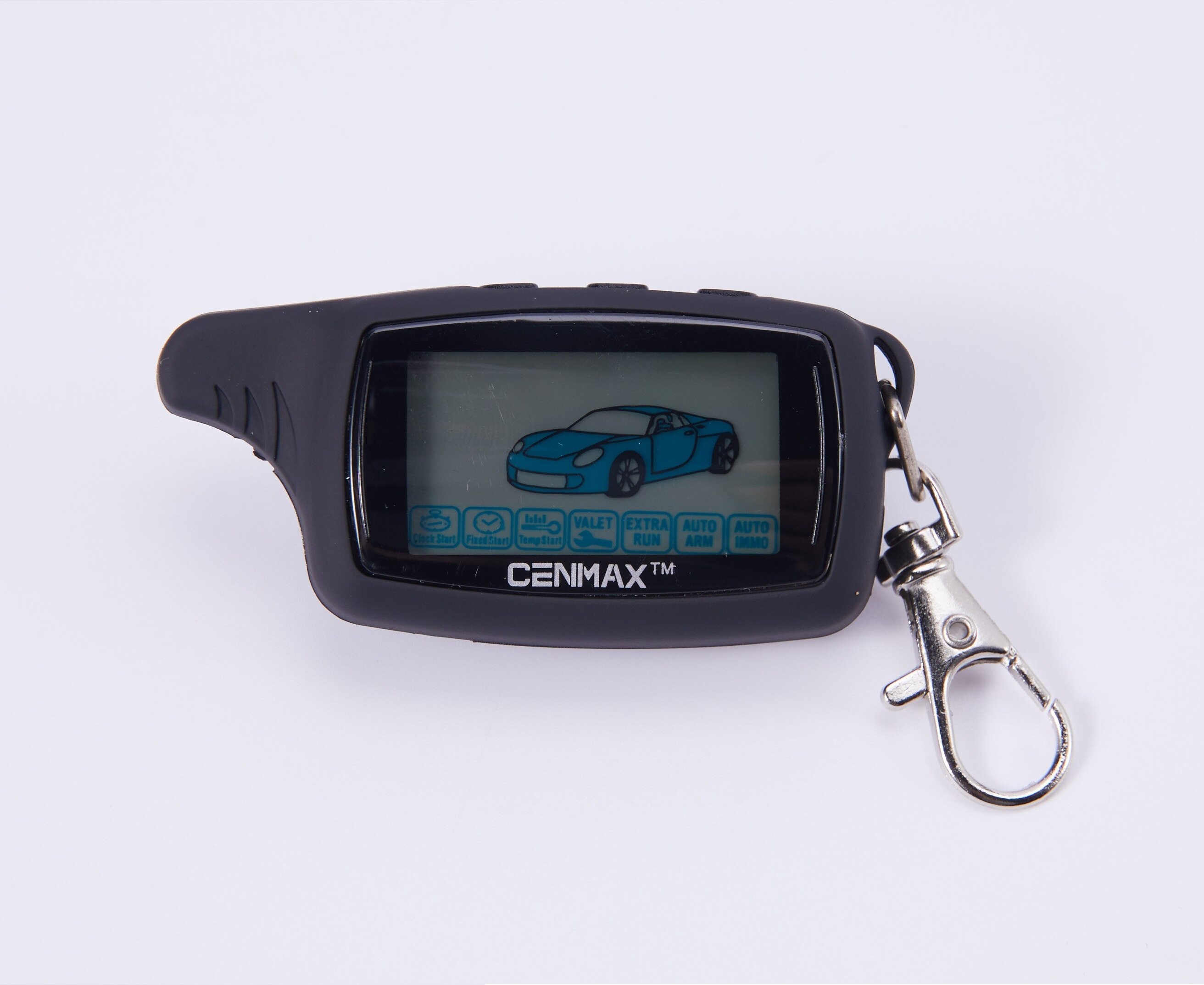 Cenmax St 8A Twee-weg Lcd Sleutelhanger Met Afstandsbediening Voor Auto Beveiliging Cenmax St 8A Twee-weg lcd Sleutelhanger