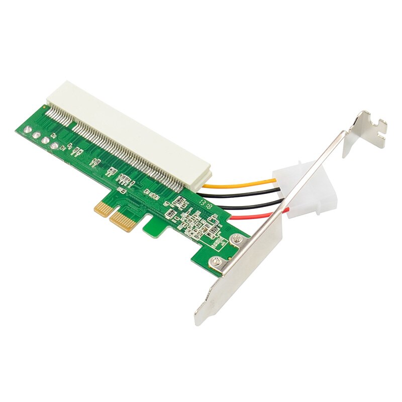 PCIE X1 to PCI Bridge/Conversion Card PCI-E to PCI Drive Free Plug and Play for PC