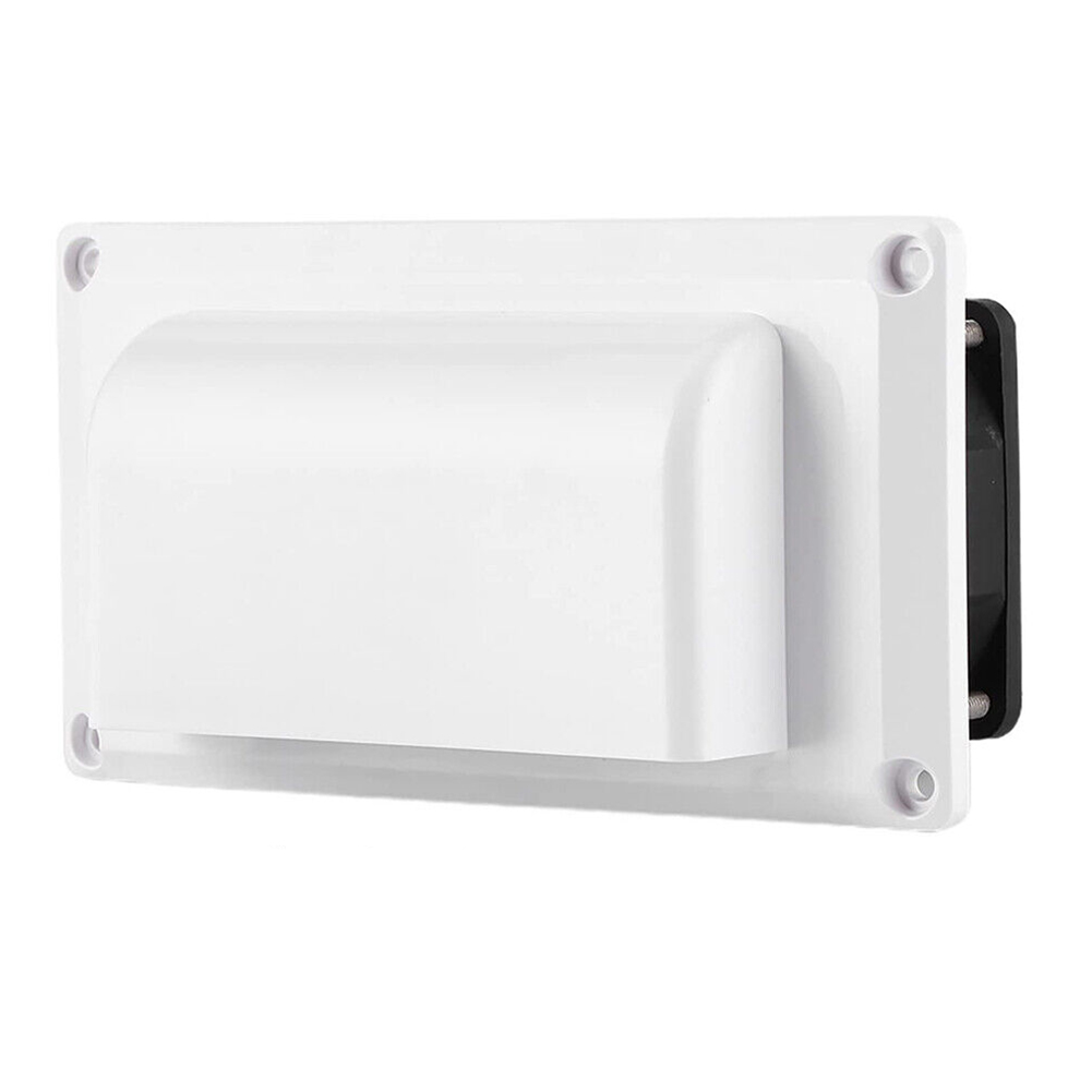 Extractor de ventilación lateral para RV, caravana, autocaravana, remolque para Camper, 12V, caravana, remolque, autocaravana, ventilador de ventilación lateral: Gris claro