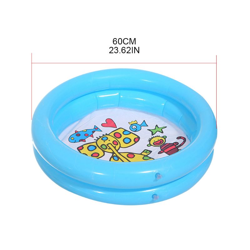 Round Folding Baby Inflatable Bathtub Infant Play Toy for Newborn Boy Girl Water G88E