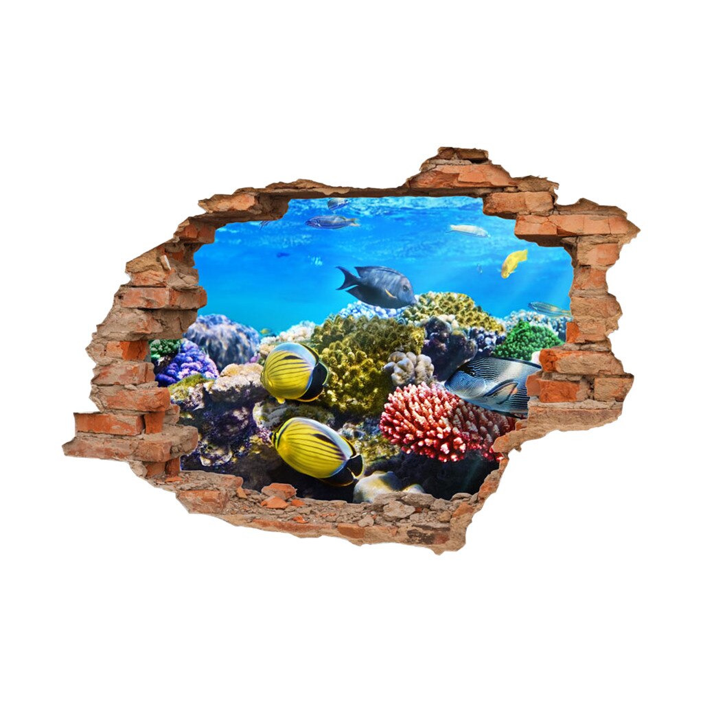 3d Family Home Wall Sticker Removable Mural Decals Vinyl Art Room Decor Brand Stylish Home Decor Stickers: C