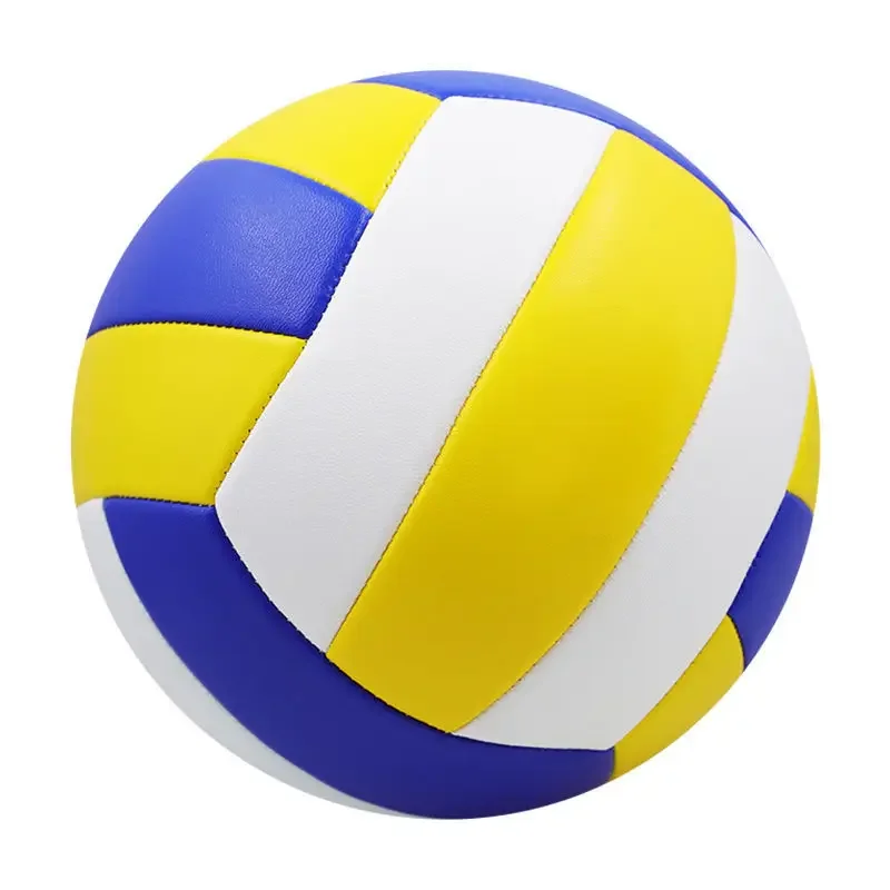 Pelota especial de voleibol No.5 cosida a máquina de PVC de playa de voleibol de aire suave para competición de examen de ingreso a la escuela secundaria