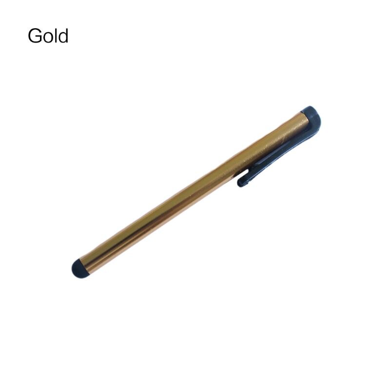 Clip Universal Soft Head For Phone Tablet Durable Stylus Pen Capacitive Pencil Touch Screen Pen HX6A