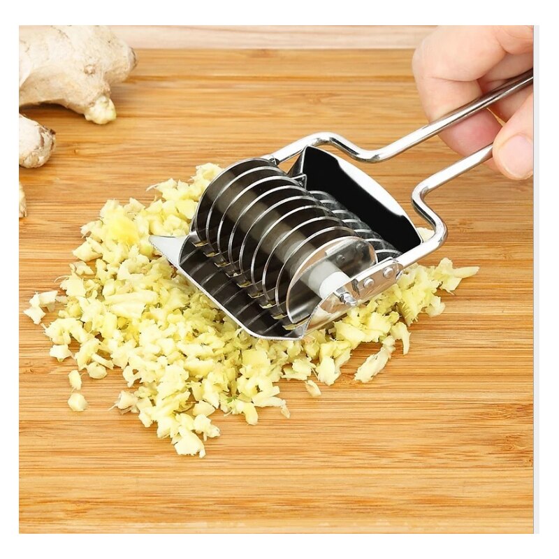 1Pcs Roestvrijstalen Mes Gesneden Uien Voor Versnipperen Mes Gehakte Groene Ui En Plantaardige Rasp Keuken Accessoires Gereedschap