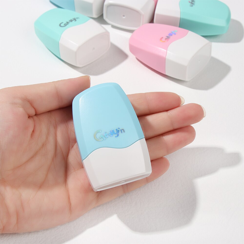 Rouleau de tampon de sécurité à Code salissant, tampon de Protection pour le vol d'identité, Portable, auto-encreur, effaceur