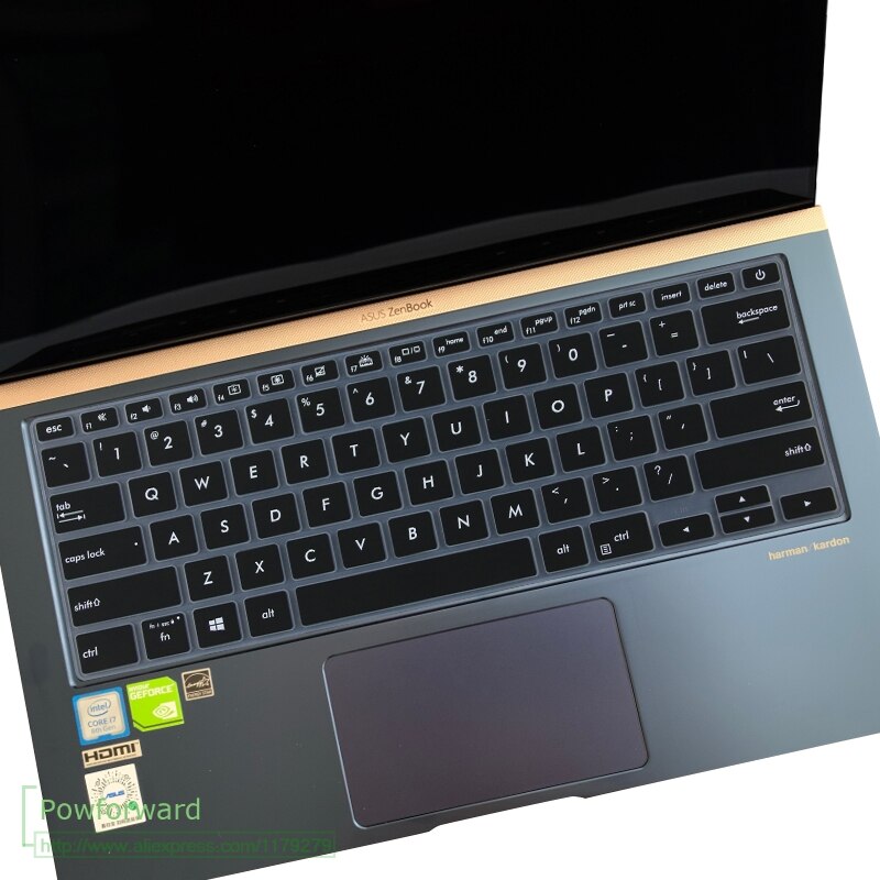 For ASUS ZenBook 14 UX434 UX434FL ux434flc UX431 UX431FN UX431FA UX392 UX392FN UX392FA laptop Silicone Keyboard cover Protector