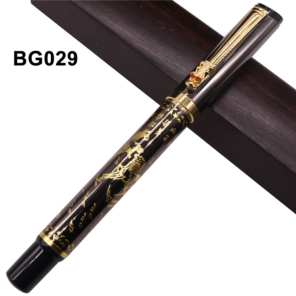 Vulpen Heilige Glyph Bocht Relief Kalligrafie Art Pen Kalligrafie Pen De Waren Twee Nib Extra Twee Pen tips: BG029