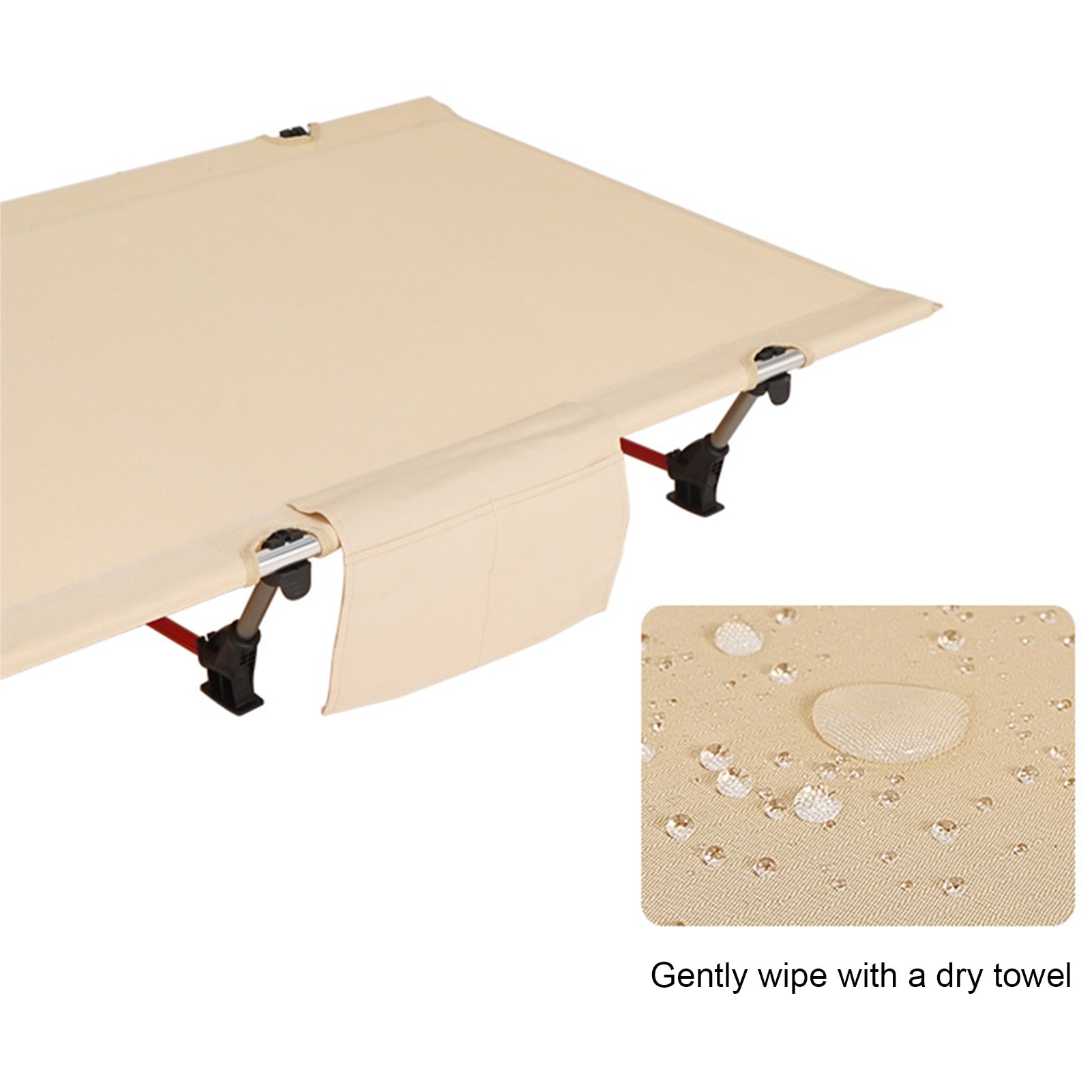 Camping Compact Folding Cot Bed Ultralichte Voor Outdoor Backpacken Camping Cot Bed Ultralight Opvouwbare Tent