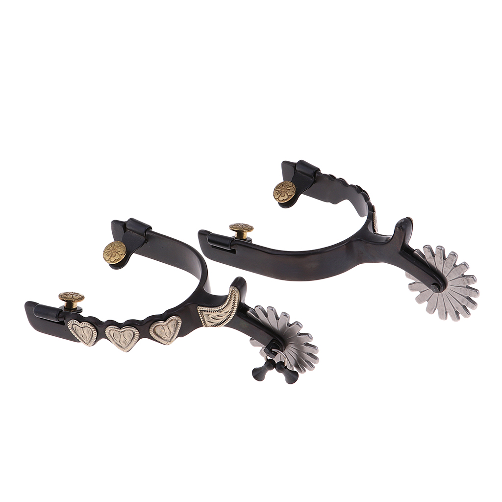 2pcs Horse Spurs Equestrian Horse Riding Equipment 16.5x9x5cm Grandado