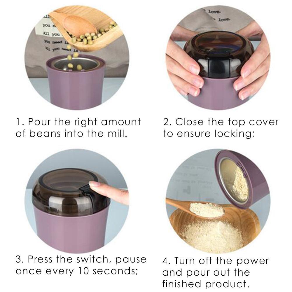 Mini kitchen grinder electric coffee grinder coffee powder machine household coffee Machine
