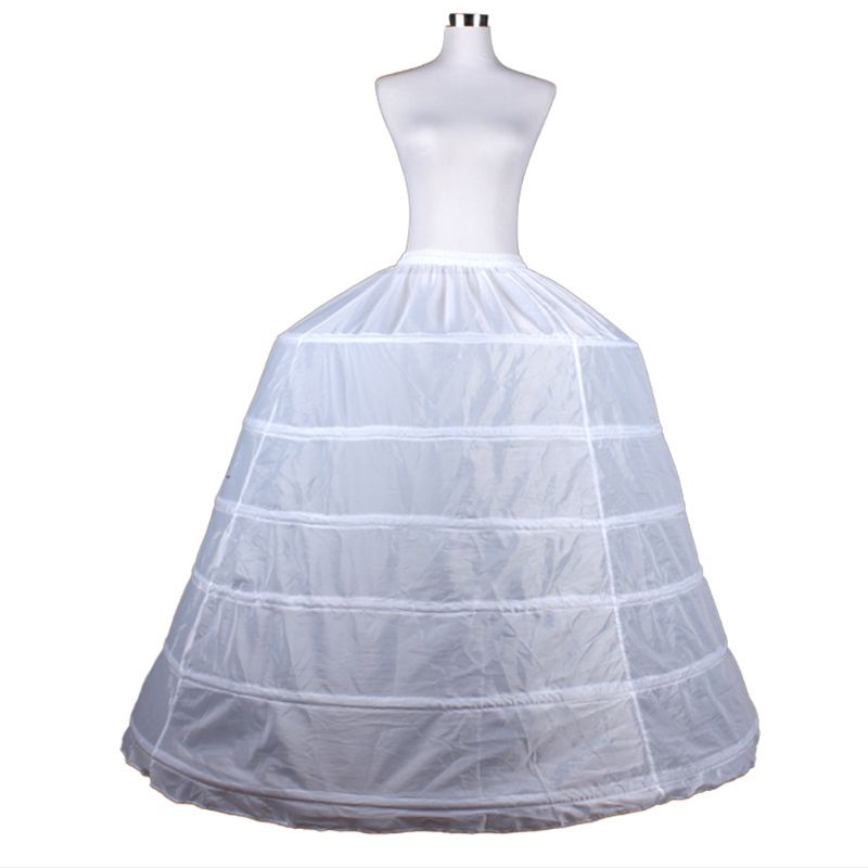 Bruid Hoepelrokken 6 Staal Petticoats Met Hoepel Baljurk Trouwjurk Bruids Petticoat Accessoires: Default Title