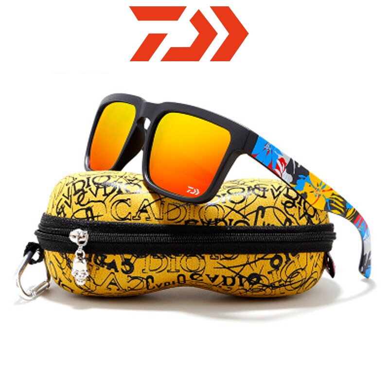 Dawa Ich bin Freien Fahren Angeln Polarisierte Sonnenbrille Männer und Frauen Sport Radfahren UV Schutz Sonnenbrille