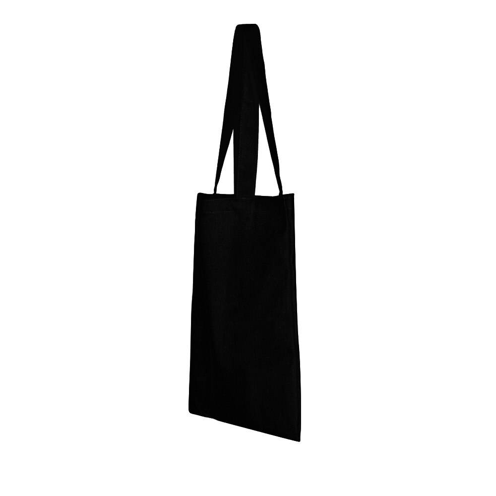 Femmes filles toile sac à main sac à bandoulière fourre-tout haut-poignée sac Shopper plage Shopping sac noir directe # YL5