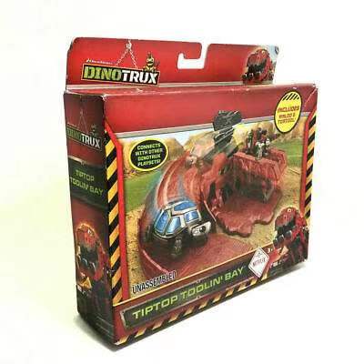 Con scatola originale Dinotrux Dinosaur Truck rimovibile Dinosaur Toy Car Mini modelli regali per bambini nuovi modelli di dinosauri: Luce Verde