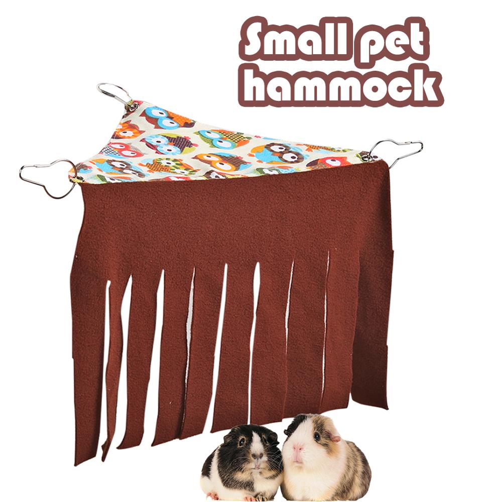 Kegelvormige hangmat voor huisdieren, hamster, rat, papegaai, fret, hamster, hangend bedkussen, hamsterhuis, kooiaccessoires voor hamsters