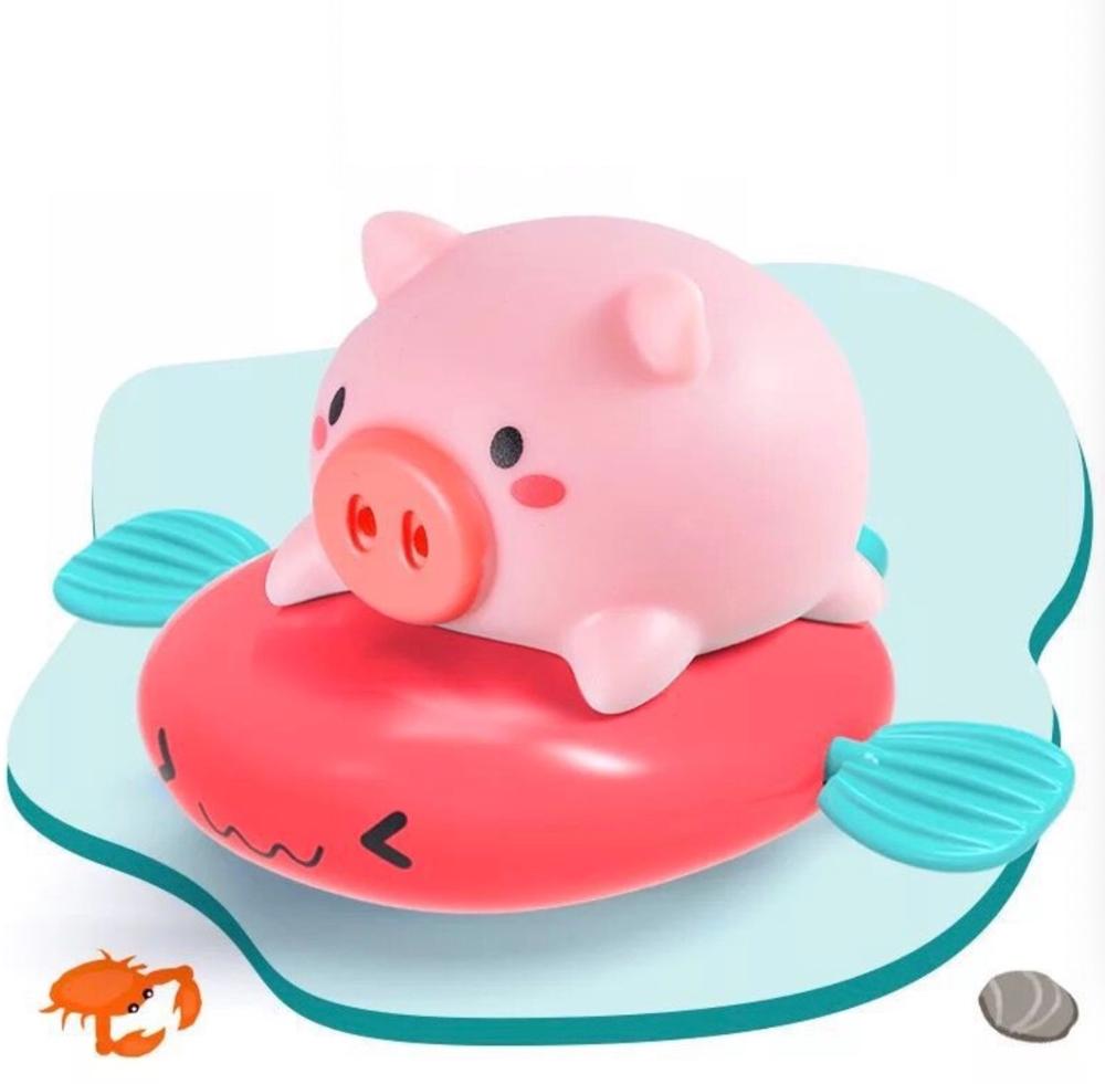 Bad Speelgoed Zwembad Leuke Dieren Varken En Walvis Verschillende Kleur Clockwork Speelgoed Voor Baby 'S En Peuters