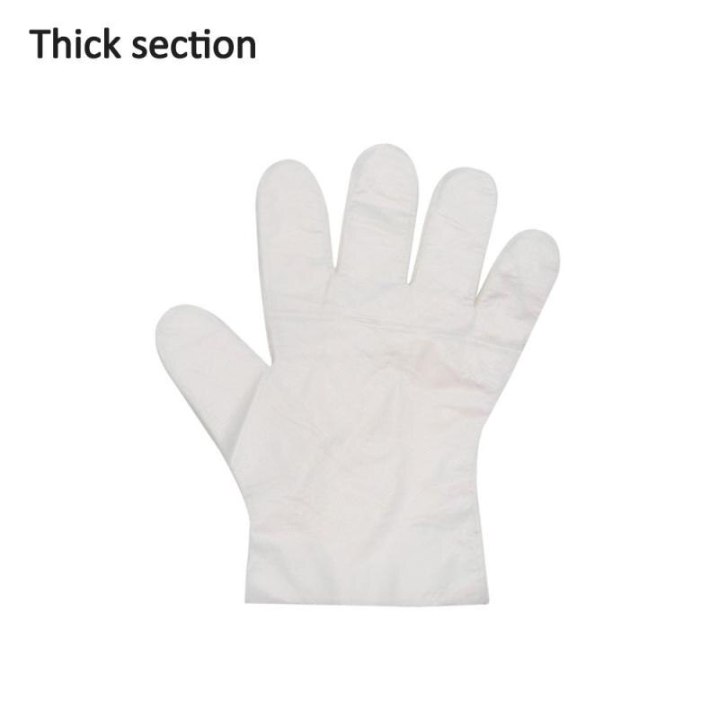 1 Paar Plastic Wegwerphandschoenen Restaurant Home Service Catering Hygiëne Keuken Thuis Dining Accessoires