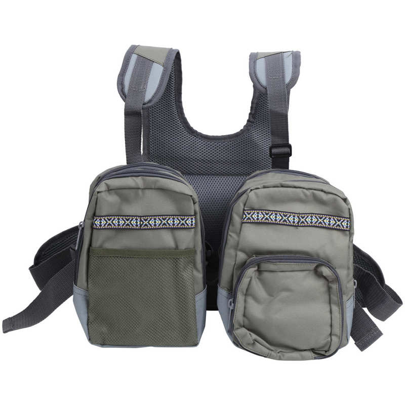 Kylebooker Vliegvissen Vest Vissers Mesh Verstelbare ademende heren en dames jas Outdoor jassen gilet jas (Green