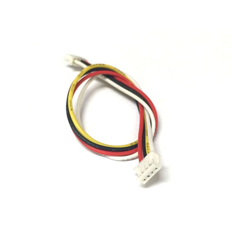 Kabelboom patch cord dubbele hoofd verbinding terminal kabel Toonhoogte 1.5mm 4 P 4 bit lijn lengte 15 cm 100 stks