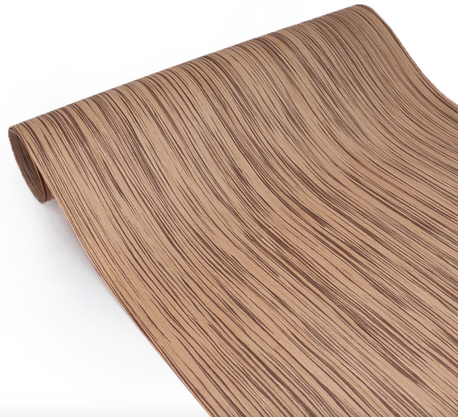 1 stück L: 2,5 Meter Breite: 60 cm Dicke: 0,25mm Technologie Zebra Streifen Holz Furnier (zurück nicht gewebte stoff)