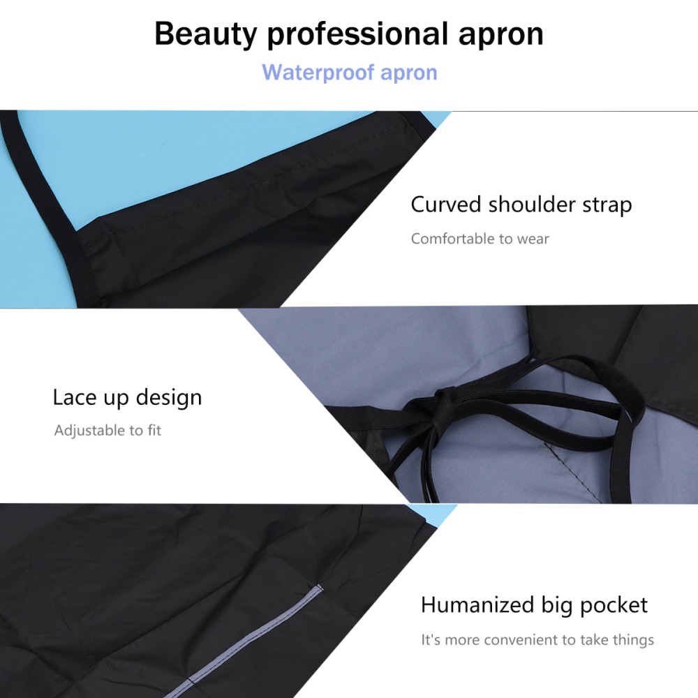 Schoonheidssalon Kappers Schort Waterdicht Werken Kleding Multi-Gebruik Voor Lagre Zakken Beschermende Huishouden Keuken Overgooier