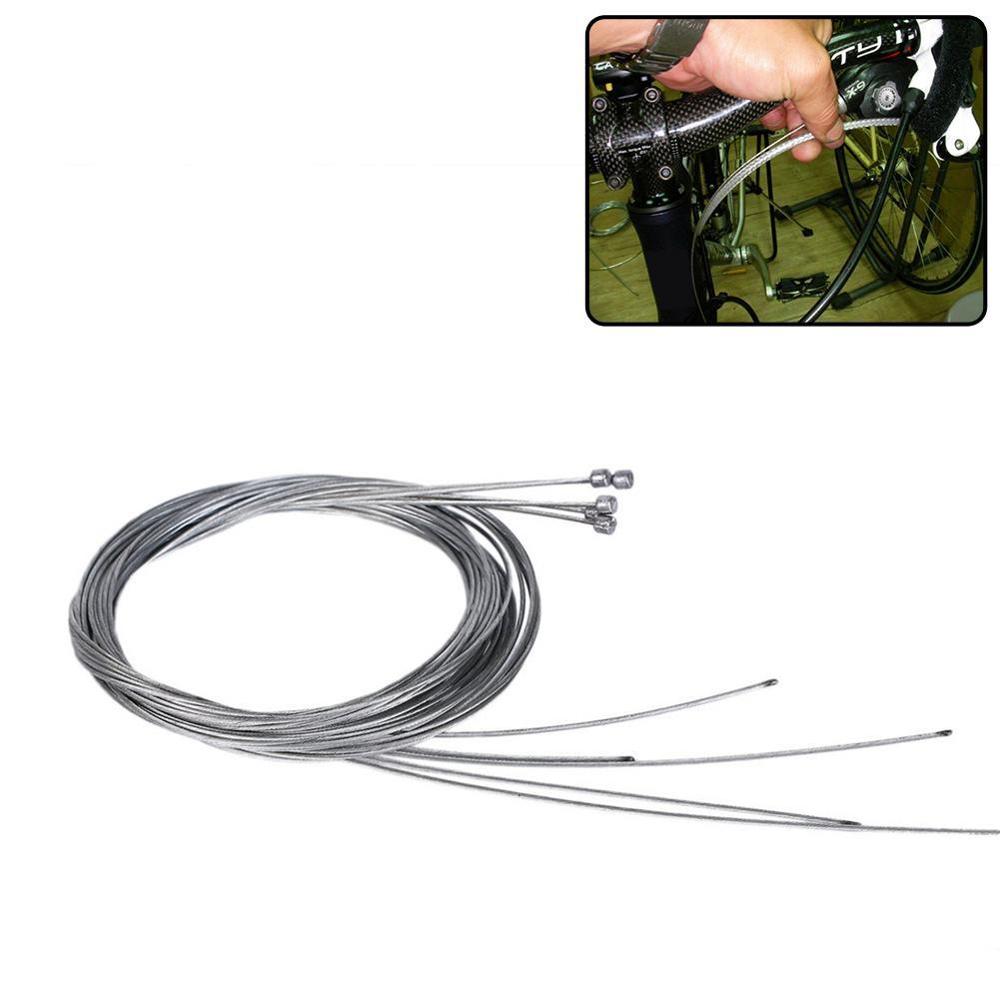 Road Bike Fixed Gear Bicycle Brake Line Shift Shifter Sets Inner Brake Core line Cable Steel Wire Speed Gear J9Y2