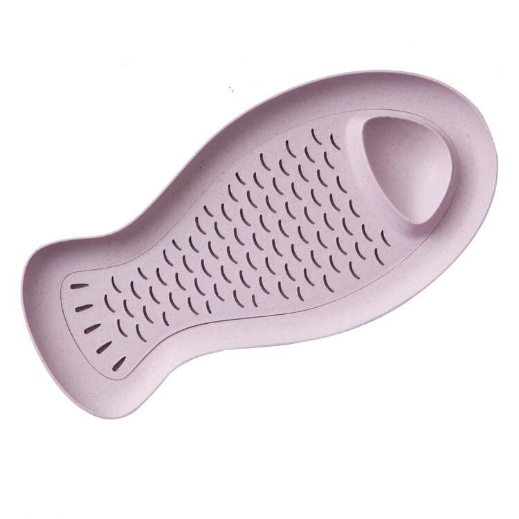 Creativo Paglia di Grano a Forma di Pesce Piatto Polpetta Piccola Salse Piatto di Patatine Fritte Vassoio di veloce cibo Piatto Piatto Piatto di Sushi Famiglia saluto Da Tavola 1pz: rosa