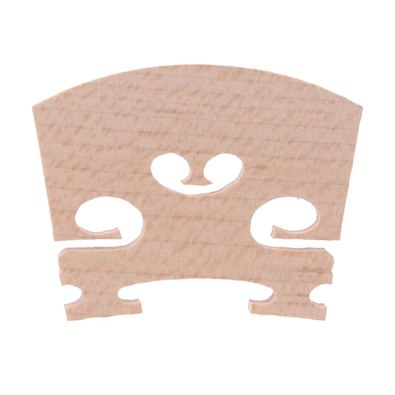Maple Wood Acoustic Violin Bridge Regular 4/4 Size Musical Instruments Parts D2TC