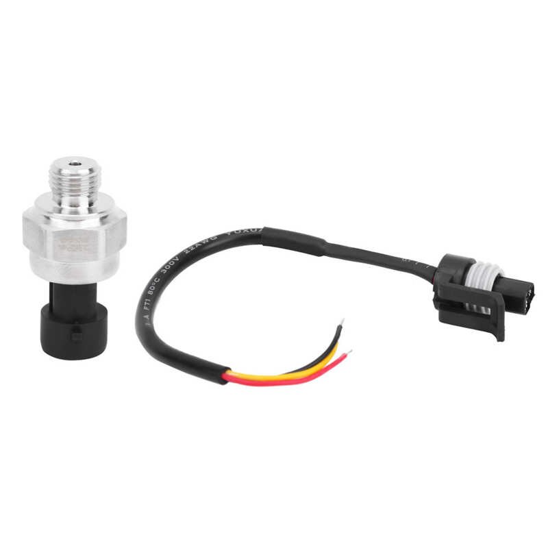 DC5V /12V G1/4in Water Lucht Olie Druksensor Zender Transducer DC5V Input DC0.5-4.5V Uitgang Water Druk sensor
