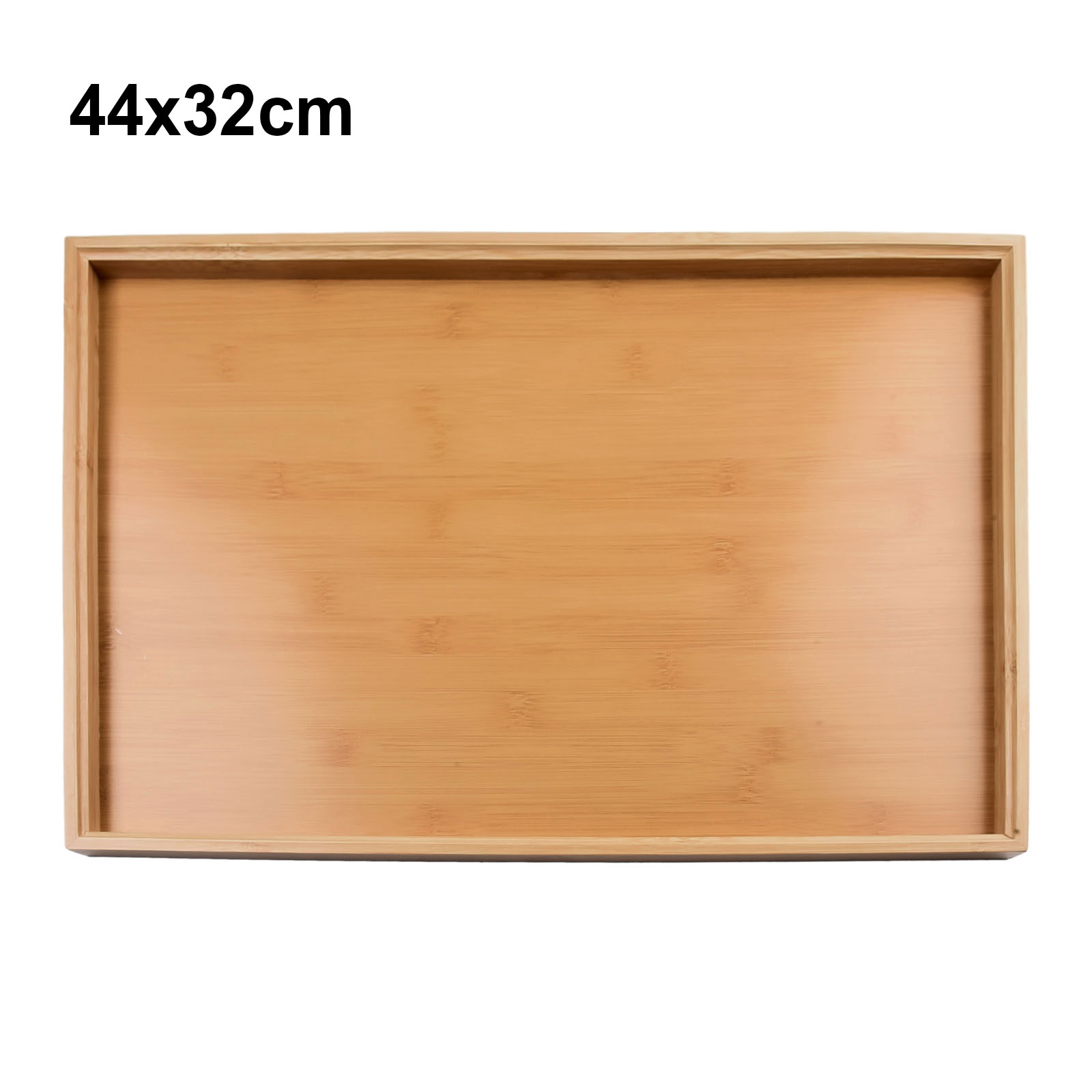 Bandeja para servir Rectangular de madera de bambú, bandejas para tazas de té, vajilla, bandeja de comida, bandeja de almacenamiento para cocina, , barra de té