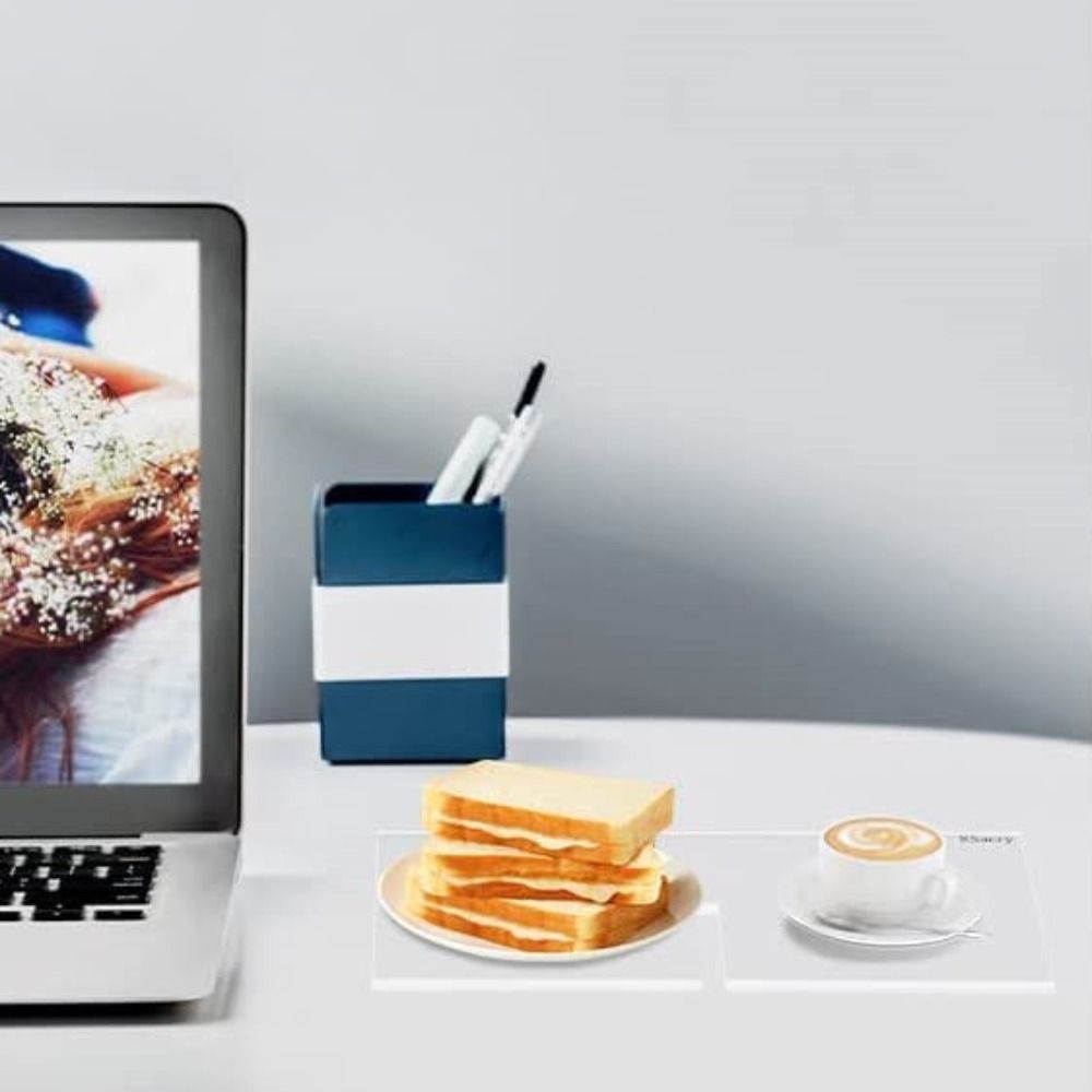 Kitchen Accessory Acrylic Book Display Stand Transparent/Black DIY Recipe Stand X Shape Cookbook Stand The Quran