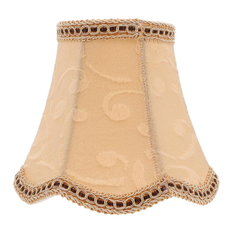 1Pc Retro Doek Lamp Fittings Cover Doek Lampenkap Vloerlamp Accessoire Stof Lampenkap Hanglamp: Apricot