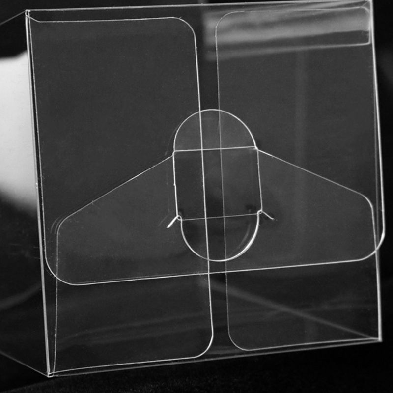 20 Pcs PVC Clear 1: 64 Model Car Toy Display Box Dustproof Exhibition Holder