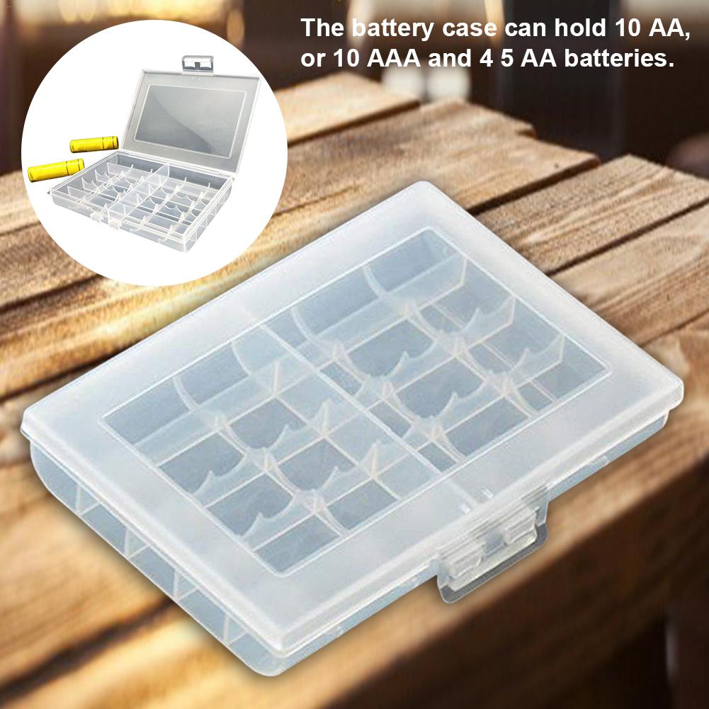 AA AAA Battery Organizer Plastic Compact Storage Box Lightweight Carrying Case Bag Holder 12x8.5x2cm
