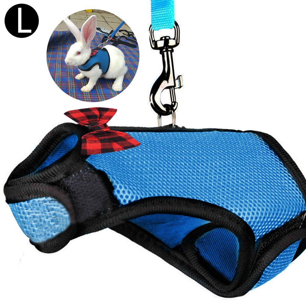 Arnés de chaleco para hámster de conejos con Leas, arnés de malla para el pecho con correa para conejitos de Indias, animales pequeños, accesorios para mascotas, S/M/L: Plum / S