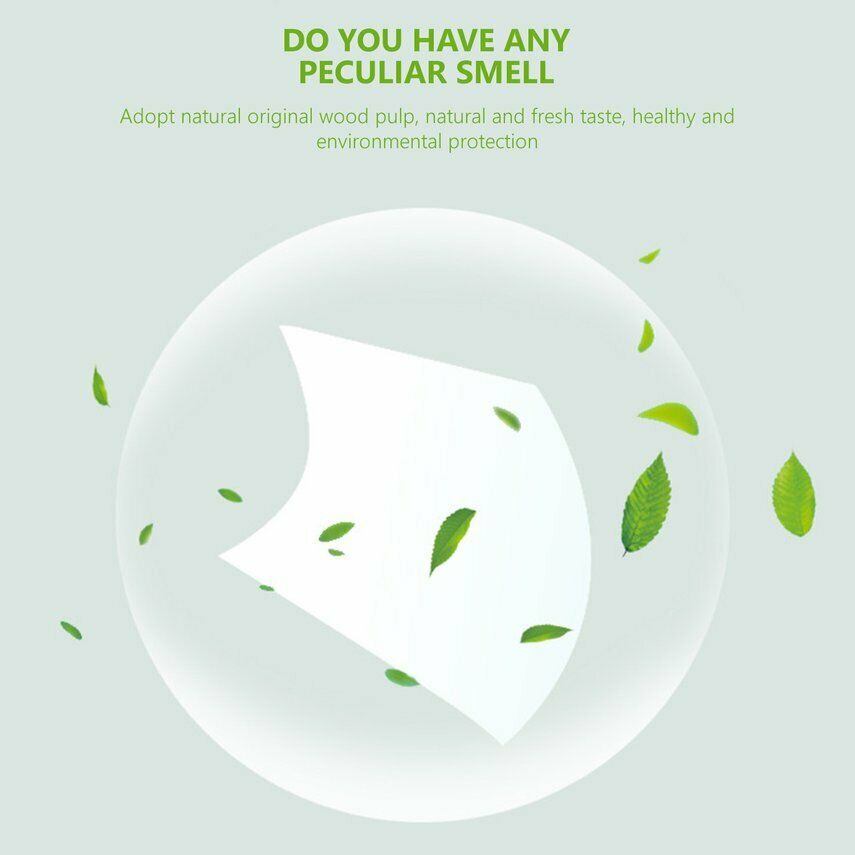 Rollo de papel higiénico para el hogar suave y gruesa absorción de agua Flexible N6