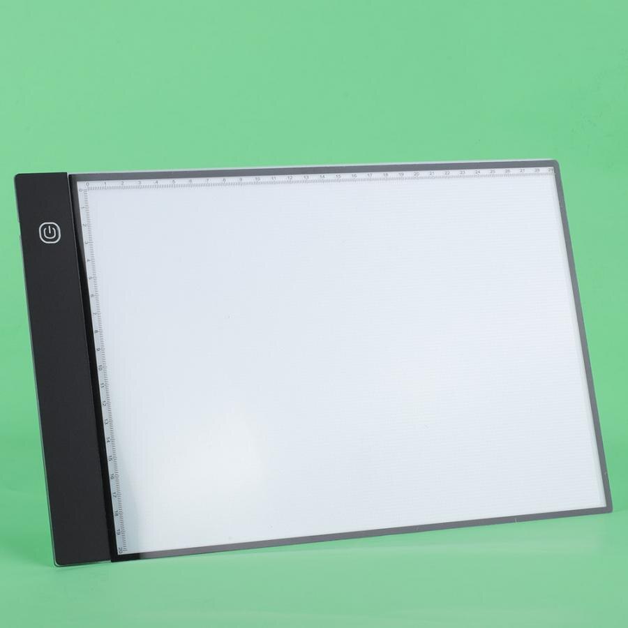 A4 led art board lys pad sporing tegnebord bord 3- mode dæmpning separat type led sporing board