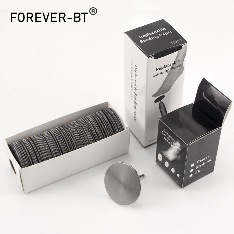 35 MILLIMETRI Sostituibile Carta Vetrata Strumenti di Pedicure manicure Pedicure 3/32 ''discoteca Piede Pelle Morta Rimuovere Carta Abrasiva discoteca Ugello