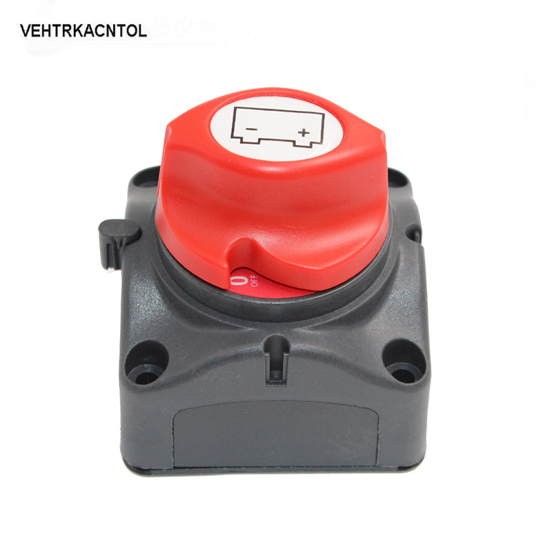 VEHTRKACNTAL Max 1000A 12v/24v Vehicle Racing Car Boat Truck Power Master Switch Battery Disconnector Isolator Switch