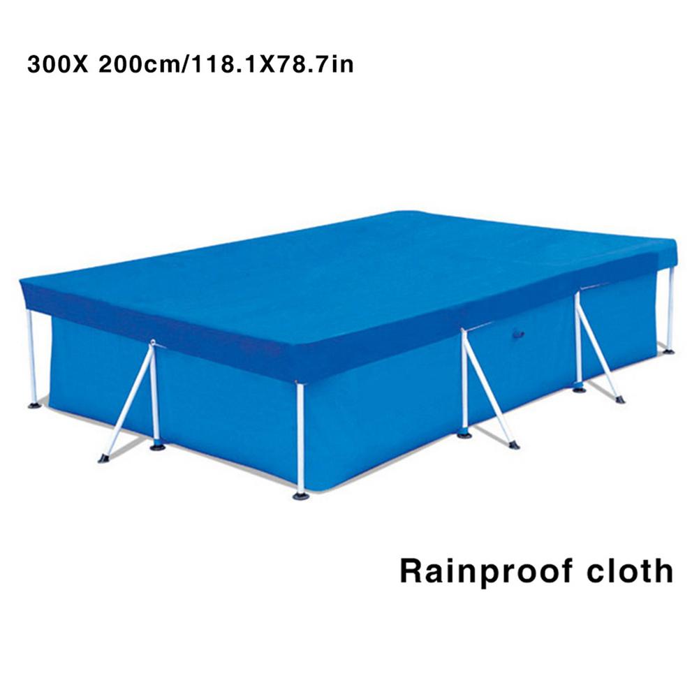 Off-season clearance Swimming Pool Cover Rainproof Dust Cover Garden Solar Swimming Pool Tub Cover Dustproof Floor Rain Cloth