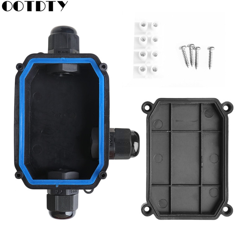 Waterproof IP66 Plastic Cable Wire Connector Gland Electrical Junction Box