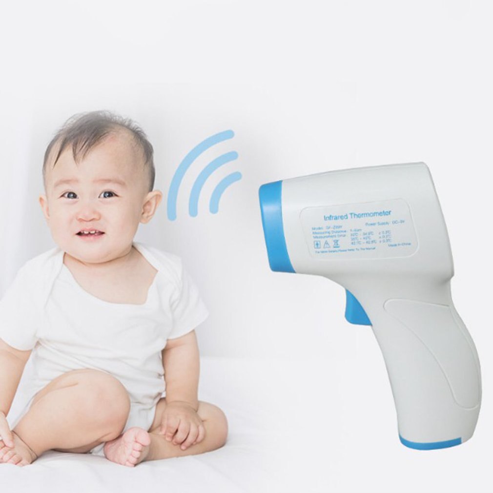 Non-contact Infrared Temperature Sensor, Forehead Thermometer, Smart Sensor, Automatic Body Temperature Read LED Display Digital