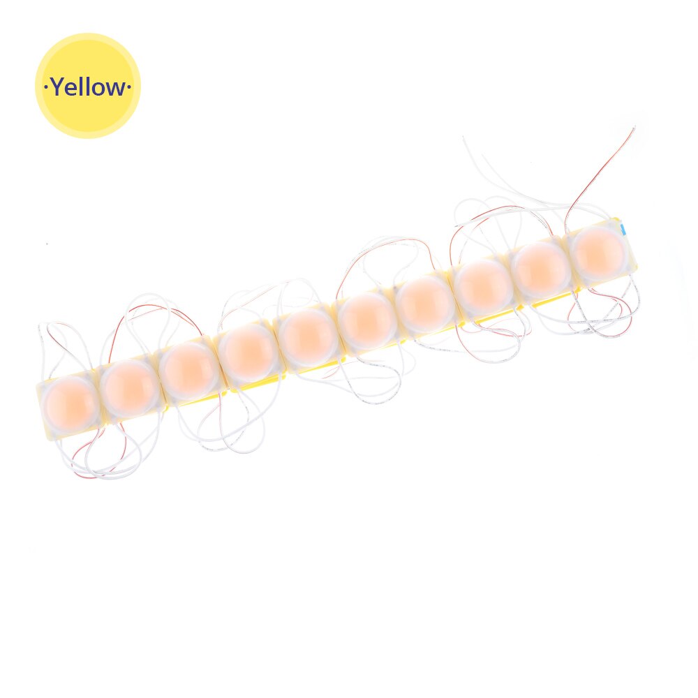 DC12V Superbright LED Injection COB Module Waterproof LED Backlight Advertisement Channel Letter Module 20PCS/Lot: YELLOW