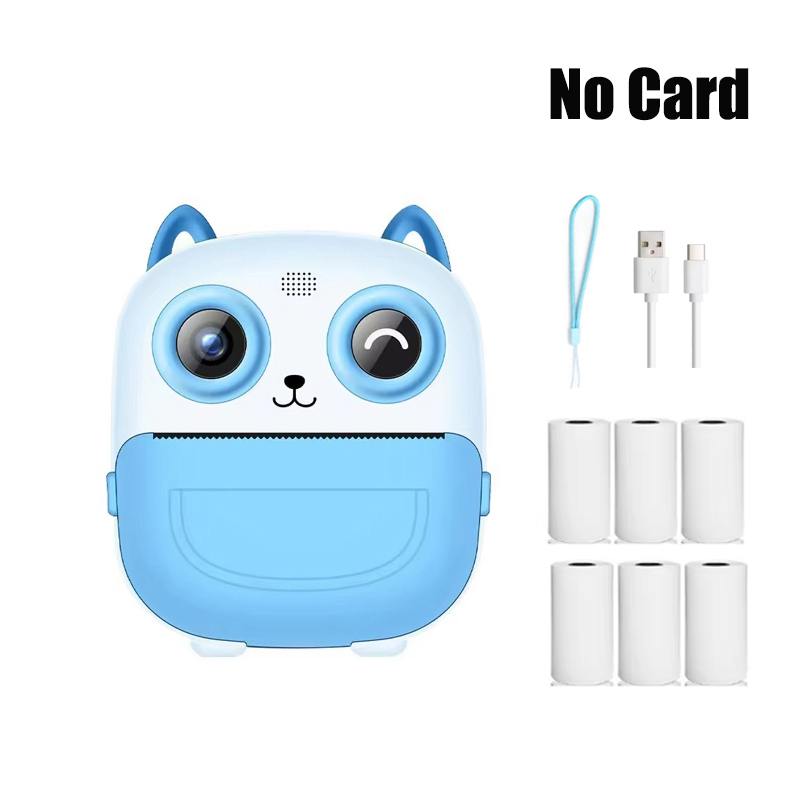 Bee Kids Camera Instant Camera 1080P HD Dual Lens Selfie Digitale Camera Print voor Meisjes Jongens Kerst Verjaardagscadeautjes Speelgoed: orange