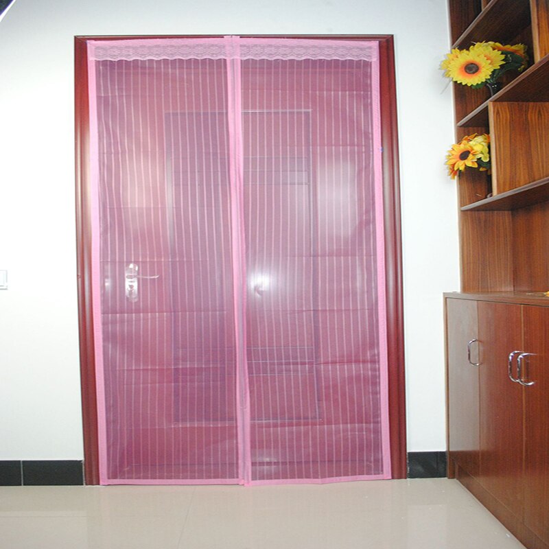 Babykamer Handsfree Voorkomen Klamboe Magnetische Deur Netto Anti Fly Insect Mosquito Deur Scherm Gordijn Mesh Anti mosquito