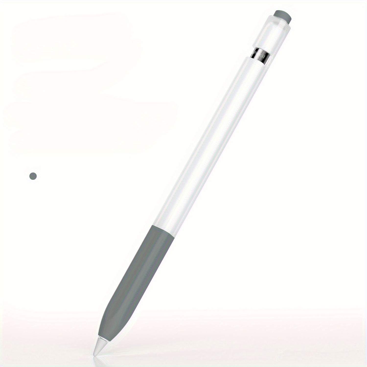 Funda protectora para bolígrafo, para iPad Pencil 1 generación, gelatina antideslizante de silicona translúcida para estuche para lápices Apple
