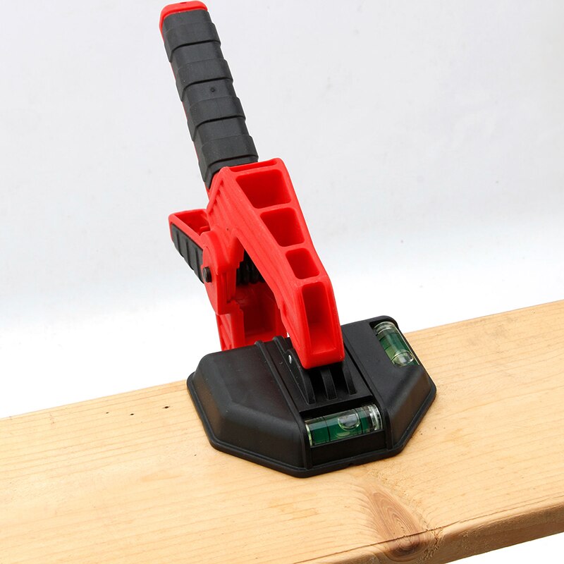 Heavy Duty Spring clamp DIY Woodworking Tools Wood Work Plastic Nylon Clamps Spring Clip for Carpenter with a Bubble Level