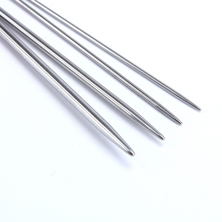 Accessoires professionnels durables faits à la main en acier inoxydable, tissage aiguille au Crochet circulaire, fil de couture, outils d'artisanat