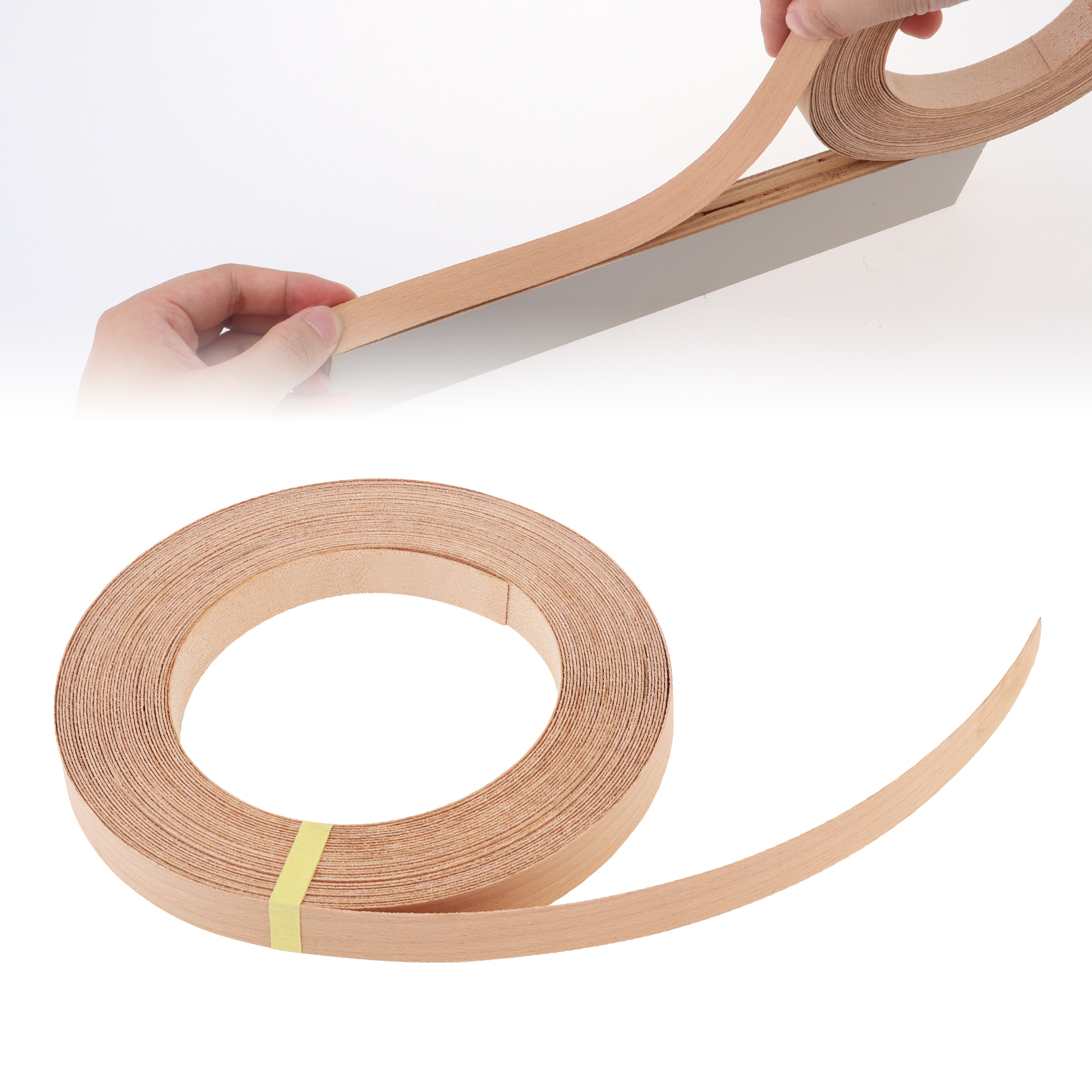 15M Decorative PVC Edge Strip Banding Adhesive Furniture Cabinet Wood Surface Table Edging Tape Furniture Accessories