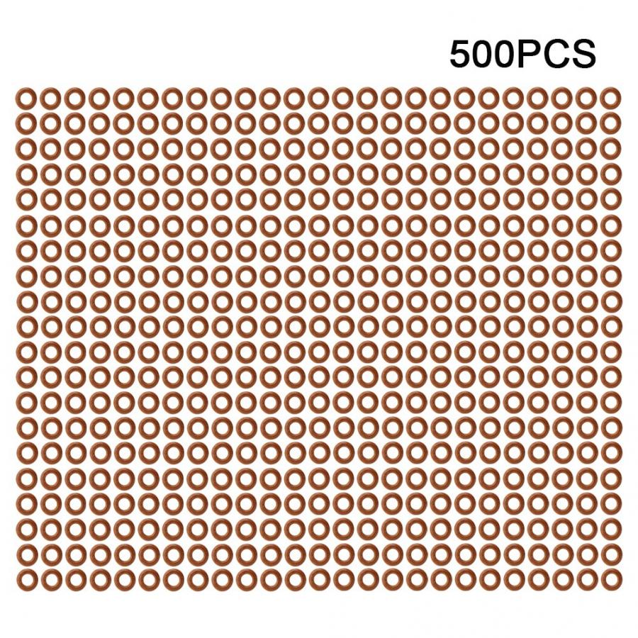 500Pcs DIY Wooden Ring 1.25cm Wood Ring Kit Wooden DIY Craft Material Jewelry Accessories Coffee Color